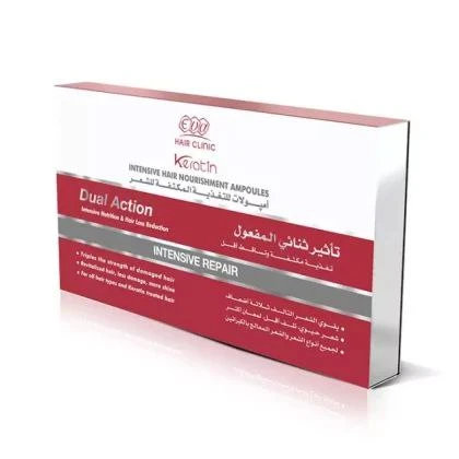 إيڤا هير كلينيك كيراتين امبولات للتغذيه المكثفة للشعر (7 مل * 7امبولات )
